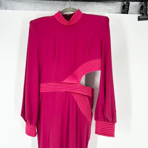 Zhivago The Cry Jersey Midi Dress with Side Bodice Cut Out - Picture 4 of 10